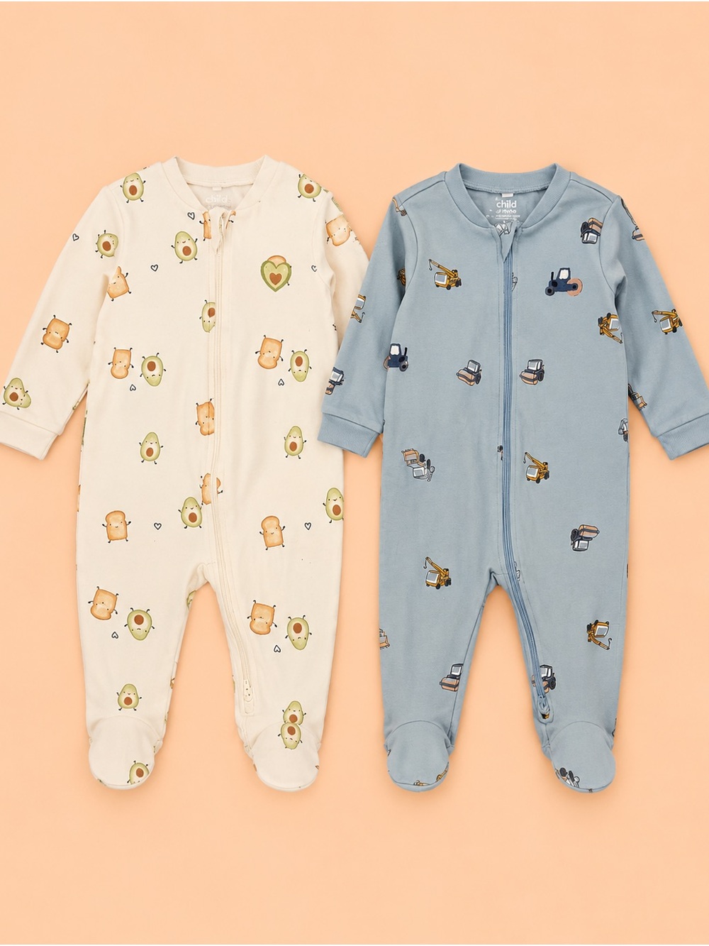 🐻 PEKKLE TWO PIECE PAJAMA SET 9M